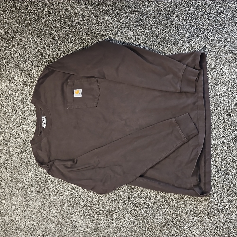Brown Carhartt Long Sleeve